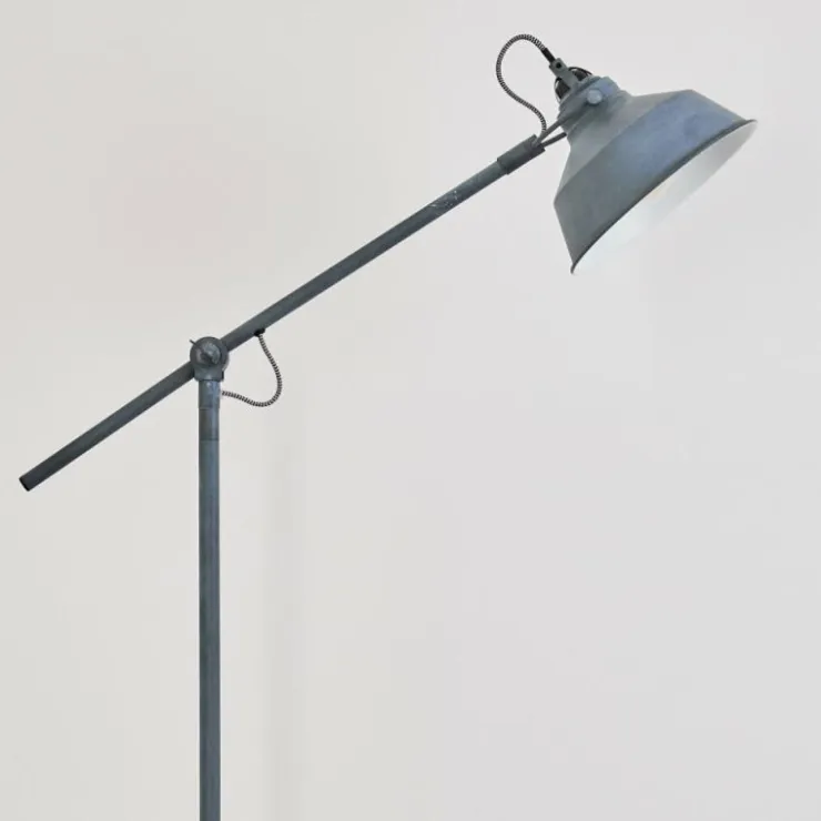 hofstein Lampadaires Et Lampes Sur Pied|Lampadaire Luven Gris, 1 lumière