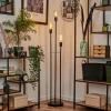 Lampe Lampadaires Et Lampes Sur Pied|Lampadaire Maiford Noir, 3 lumières