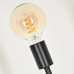 Lampe Lampadaires Et Lampes Sur Pied|Lampadaire Maiford Noir, 3 lumières