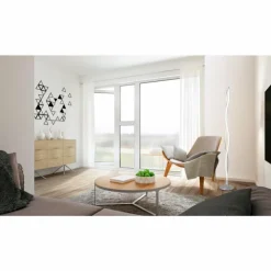 Luminaires Mantra Éclairage Led|Lampadaire Mantra SAHARA LED Chrome, 1 lumière