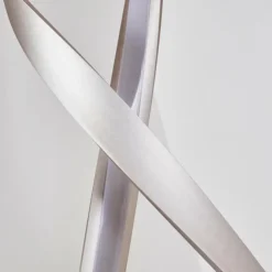 hofstein Éclairage Led|Lampadaire Medle LED Nickel mat, 1 lumière