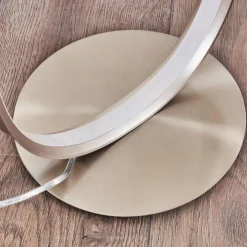 hofstein Éclairage Led|Lampadaire Medle LED Nickel mat, 1 lumière