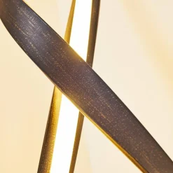 hofstein Éclairage Led|Lampadaire Medle LED Rouille, 1 lumière