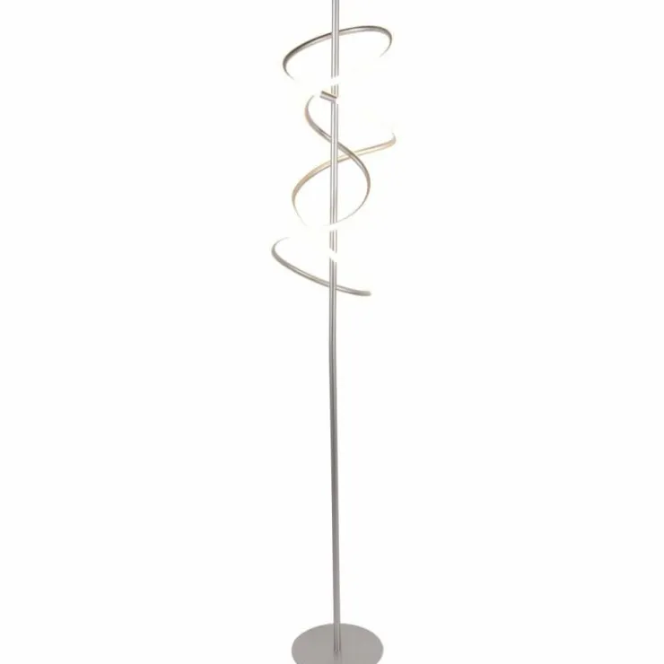 Luminaires Nino Lampadaires Et Lampes Sur Pied|Lampadaire Nino-Leuchten VOLUTA LED Argenté, 1 lumière