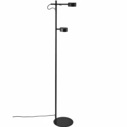 Luminaires Nordlux Éclairage Led|Lampadaire Nordlux CLYDE LED Noir, 2 lumières