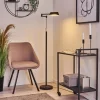 hofstein Éclairage Led|Lampadaire Norrlida LED Chrome, Noir, 1 lumière