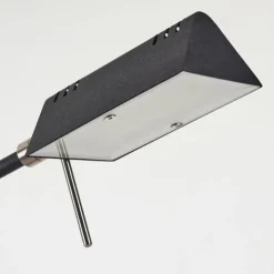 hofstein Éclairage Led|Lampadaire Norrlida LED Chrome, Noir, 1 lumière