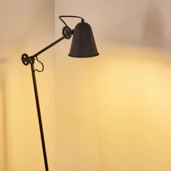 hofstein Lampadaires Et Lampes Sur Pied|Lampadaire Pany Noir, 1 lumière