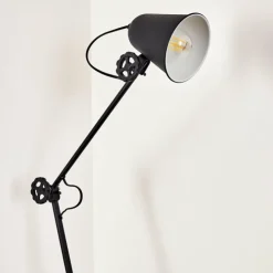 hofstein Lampadaires Et Lampes Sur Pied|Lampadaire Pany Noir, 1 lumière