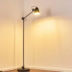hofstein Lampadaires Et Lampes Sur Pied|Lampadaire Pany Noir, 1 lumière