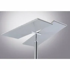 Luminaires Paul Neuhaus Éclairage Led|Lampadaire Paul Neuhaus ARTUR LED Acier inoxydable, 2 lumières