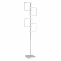 Luminaires Paul Neuhaus Éclairage Led|Lampadaire Paul Neuhaus INIGO LED Acier inoxydable, 4 lumières, Télécommandes