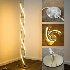 Luminaires Paul Neuhaus Éclairage Led|Lampadaire Paul Neuhaus POLINA LED Acier inoxydable, 2 lumières