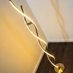 Luminaires Paul Neuhaus Éclairage Led|Lampadaire Paul Neuhaus POLINA LED Acier inoxydable, 2 lumières