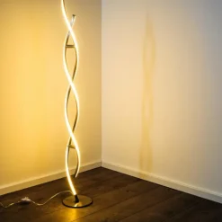 Luminaires Paul Neuhaus Éclairage Led|Lampadaire Paul Neuhaus POLINA LED Acier inoxydable, 2 lumières