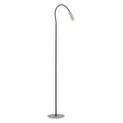 Luminaires Paul Neuhaus Lampadaires Et Lampes Sur Pied|Lampadaire Paul Neuhaus PURE-GEMIN LED Aluminium, Noir, 1 lumière