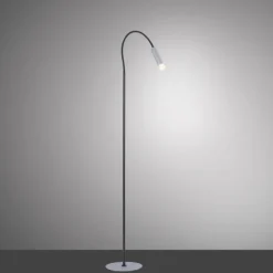 Luminaires Paul Neuhaus Lampadaires Et Lampes Sur Pied|Lampadaire Paul Neuhaus PURE-GEMIN LED Aluminium, Noir, 1 lumière