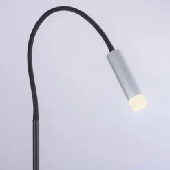Luminaires Paul Neuhaus Lampadaires Et Lampes Sur Pied|Lampadaire Paul Neuhaus PURE-GEMIN LED Aluminium, Noir, 1 lumière