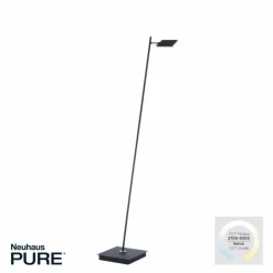 Luminaires Paul Neuhaus Éclairage Led|Lampadaire Paul Neuhaus PURE-MIRA LED Noir, 1 lumière, Télécommandes