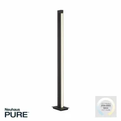Luminaires Paul Neuhaus Éclairage Led|Lampadaire Paul Neuhaus PURE-LINES LED Anthracite, 1 lumière, Télécommandes