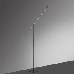 Luminaires Paul Neuhaus Éclairage Led|Lampadaire Paul Neuhaus PURE-GRAFO LED Noir, 1 lumière