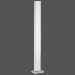Lampadaire Paul Neuhaus Q-ROSA LED Acier inoxydable, 1 lumière, Télécommandes