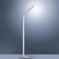 Lampadaire Paul Neuhaus Q-HANNES LED Argenté, 1 lumière, Télécommandes