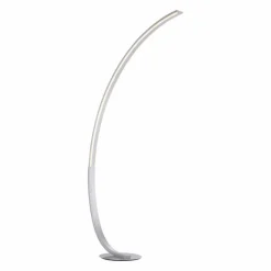 Lampadaire Paul Neuhaus Q-VITO LED Acier inoxydable, 1 lumière, Télécommandes