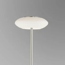 Lampadaire Paul Neuhaus Q-ETIENNE LED Acier brossé, 1 lumière, Télécommandes