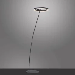 Luminaires Paul Neuhaus Lampadaires Et Lampes Sur Pied|Lampadaire Paul-Neuhaus TITUS Anthracite, 1 lumière
