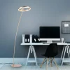 Luminaires Paul Neuhaus Lampadaires Et Lampes Sur Pied|Lampadaire Paul-Neuhaus TITUS LED Laiton, 1 lumière