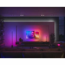 Lampadaire Philips Hue Gradient Signe LED Noir, 1 lumière