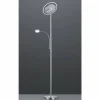 Luminaires Reality Éclairage Led|Lampadaire Reality Ackbar LED Nickel mat, 1 lumière