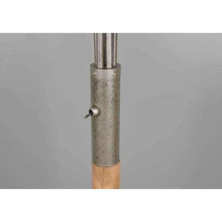 Luminaires Reality Lampadaires Et Lampes Sur Pied|Lampadaire Reality Dito Brun foncé, Nickel mat, 5 lumières