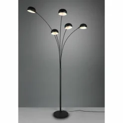 Luminaires Reality Lampadaires Et Lampes Sur Pied|Lampadaire Reality Dito Noir, 5 lumières