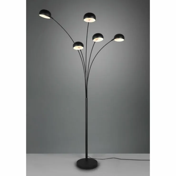 Luminaires Reality Lampadaires Et Lampes Sur Pied|Lampadaire Reality Dito Noir, 5 lumières