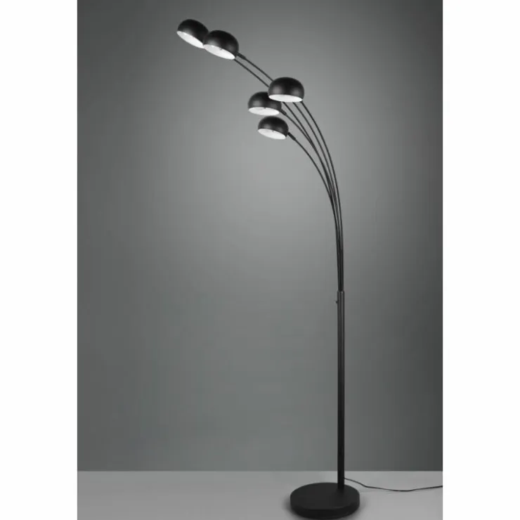 Luminaires Reality Lampadaires Et Lampes Sur Pied|Lampadaire Reality Dito Noir, 5 lumières