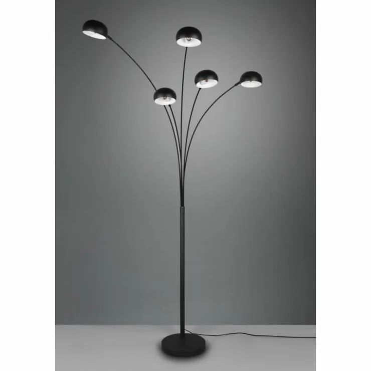 Luminaires Reality Lampadaires Et Lampes Sur Pied|Lampadaire Reality Dito Noir, 5 lumières