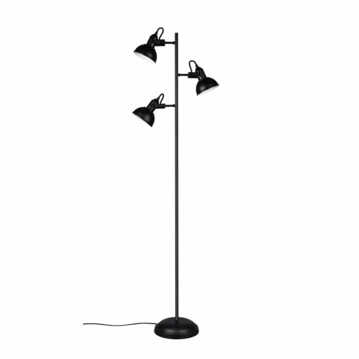 Luminaires Reality Lampadaires Et Lampes Sur Pied|Lampadaire Reality GINA Noir, 3 lumières