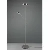 Luminaires Reality Éclairage Led|Lampadaire Reality Haora LED Nickel mat, 2 lumières