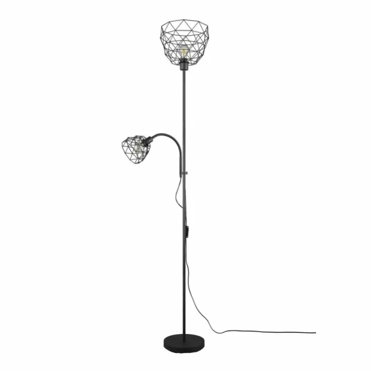 Luminaires Reality Lampadaires Et Lampes Sur Pied|Lampadaire Reality HAVAL Noir, 2 lumières