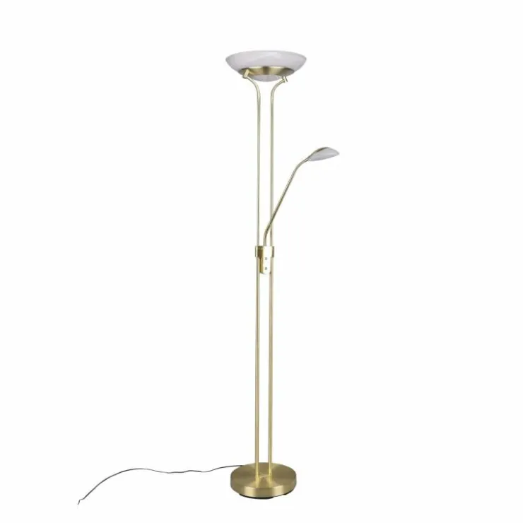 Luminaires Reality Lampadaires Et Lampes Sur Pied|Lampadaire Reality Orson LED Laiton, 2 lumières