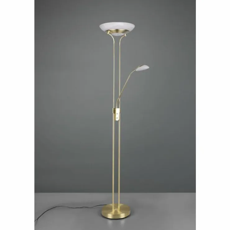 Luminaires Reality Lampadaires Et Lampes Sur Pied|Lampadaire Reality Orson LED Laiton, 2 lumières