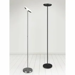 Luminaires Reality Éclairage Led|Lampadaire Reality Ponda LED Nickel mat, 1 lumière