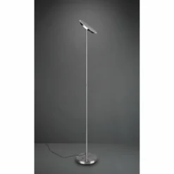 Luminaires Reality Éclairage Led|Lampadaire Reality Ponda LED Nickel mat, 1 lumière