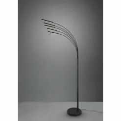 Luminaires Reality Éclairage Led|Lampadaire Reality Reed LED Noir, 5 lumières