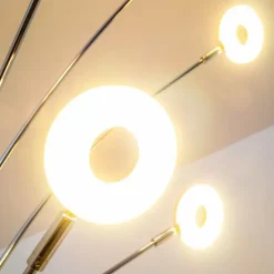 Luminaires Reality Lampadaires Et Lampes Sur Pied|Lampadaire Reality Rennes LED Chrome, 5 lumières