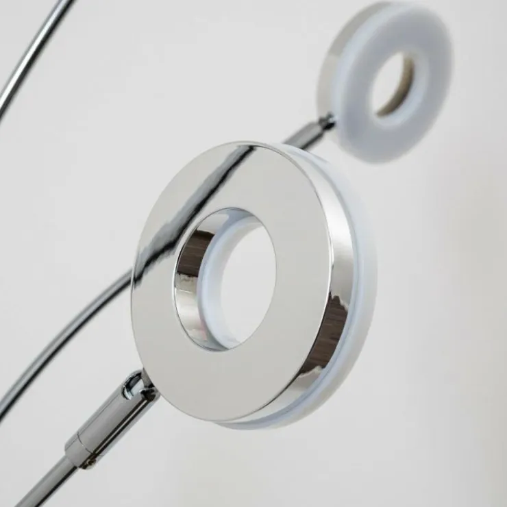Luminaires Reality Lampadaires Et Lampes Sur Pied|Lampadaire Reality Rennes LED Chrome, 5 lumières