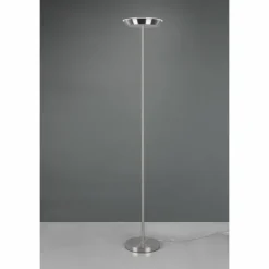 Lampadaire Reality Swona LED Nickel mat, 1 lumière, Télécommandes