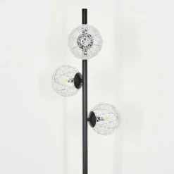hofstein Lampadaires Et Lampes Sur Pied|Lampadaire Remaisnil Noir, 3 lumières